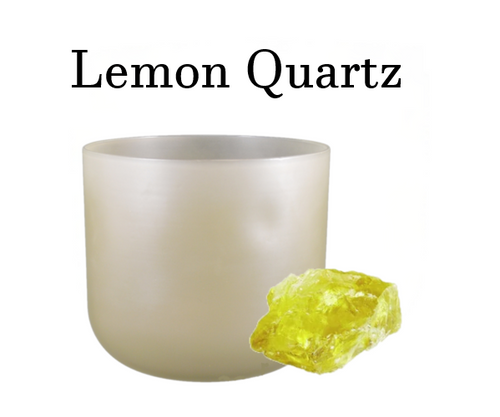 Lemon Quartz Singing Bowls